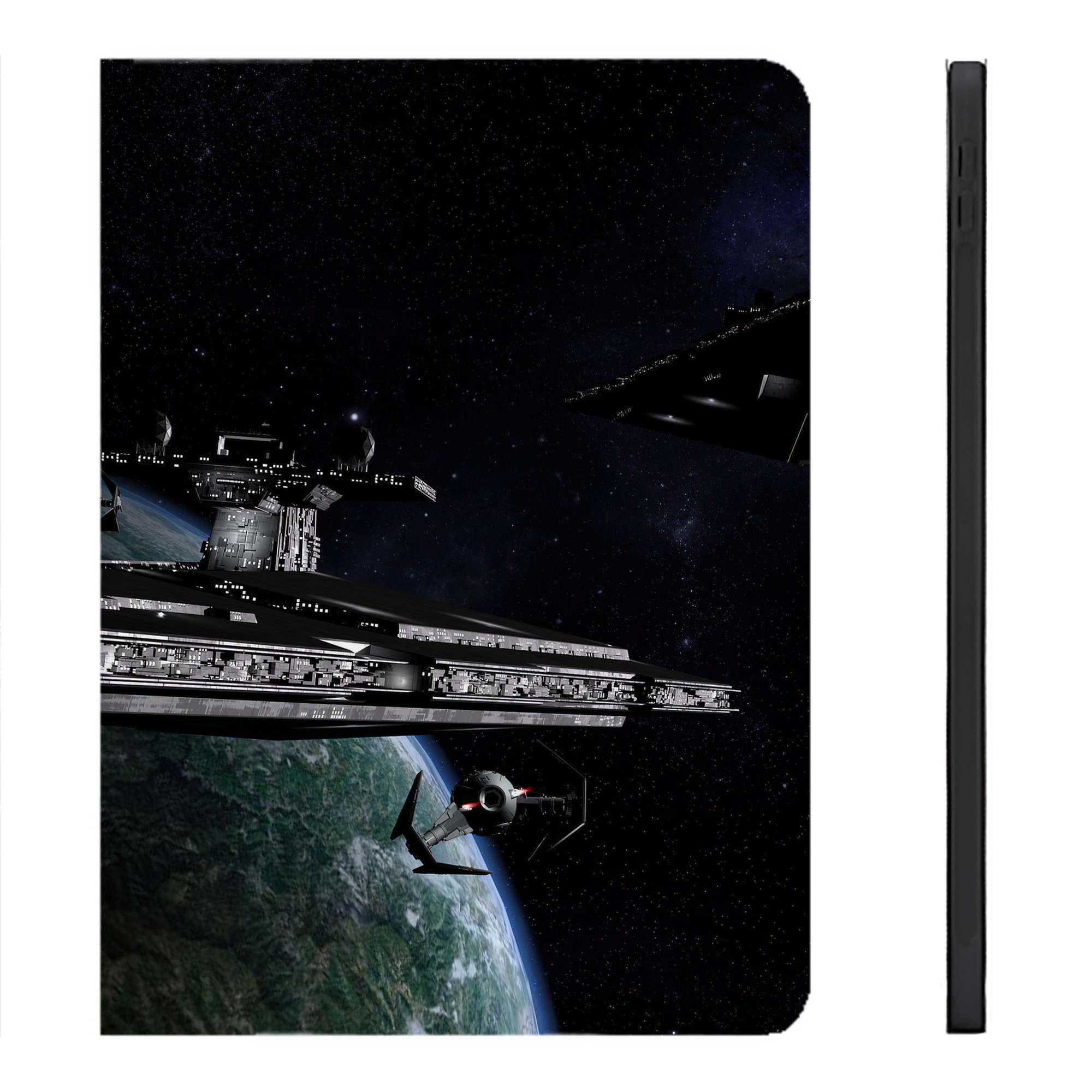 （画像用） スター・ウォーズ Star Wars IPadケース ペンホルダー付き ブックスタイルデザイン